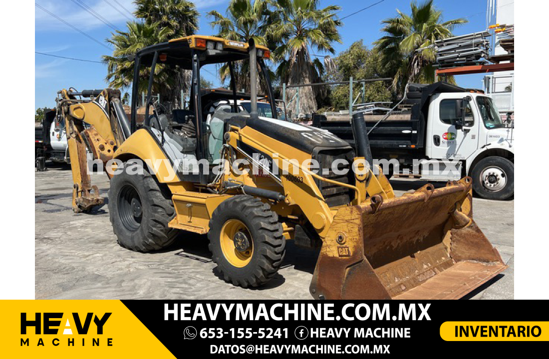 Maquinaria Pesada Retroexcavadora 2009 Cat 420 E